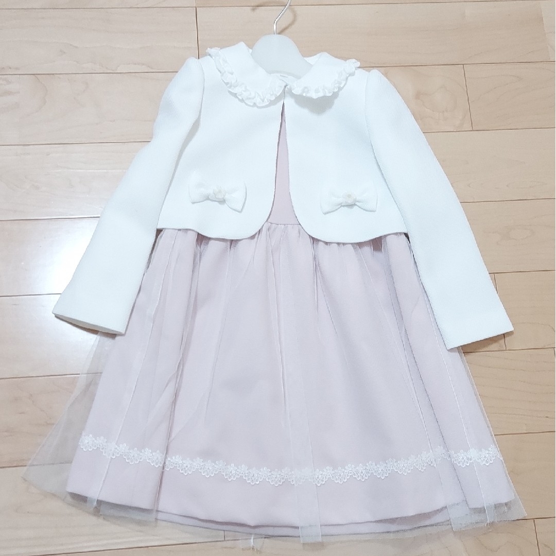 3can4on(サンカンシオン)の110フォーマルドレス キッズ/ベビー/マタニティのキッズ服女の子用(90cm~)(ドレス/フォーマル)の商品写真