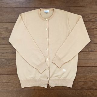 バーバリー(BURBERRY)の【バーバリー】　カーディガン　明るい黄色(カーディガン)