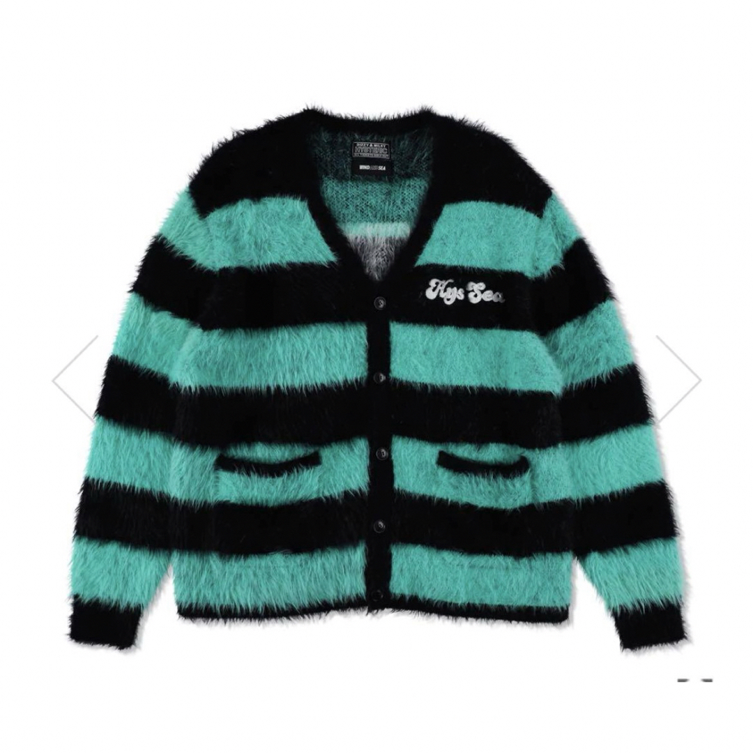 HYSTERIC GLAMOUR(ヒステリックグラマー)のHYSTERIC GLAMOUR X WDS KNIT CARDIGAN メンズのトップス(カーディガン)の商品写真