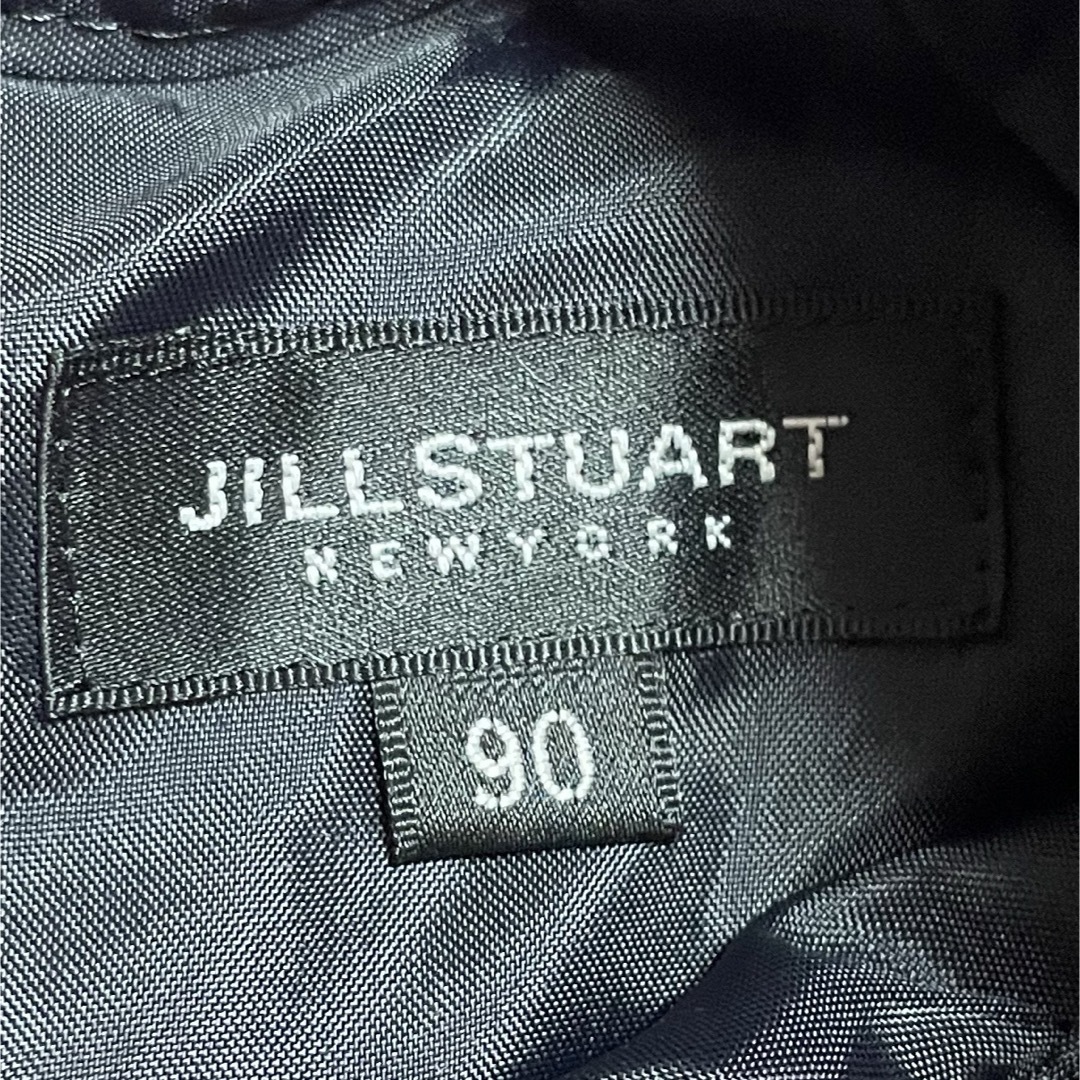 JILLSTUART(ジルスチュアート)のジルスチュアート　ベロアワンピース　パティーや冠婚葬祭にも◎ 90 ブラック キッズ/ベビー/マタニティのキッズ服女の子用(90cm~)(ドレス/フォーマル)の商品写真