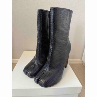 マルタンマルジェラ(Maison Martin Margiela)のMaison Margiela  足袋ブーツ 36 ブラック 黒 Tabi(ブーツ)