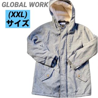 グローバルワーク(GLOBAL WORK)のグローバルワーク　子供服　ダウンコート　モッズ　グレー　XXL  匿名発送(コート)