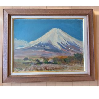 富士山　油絵(絵画/タペストリー)