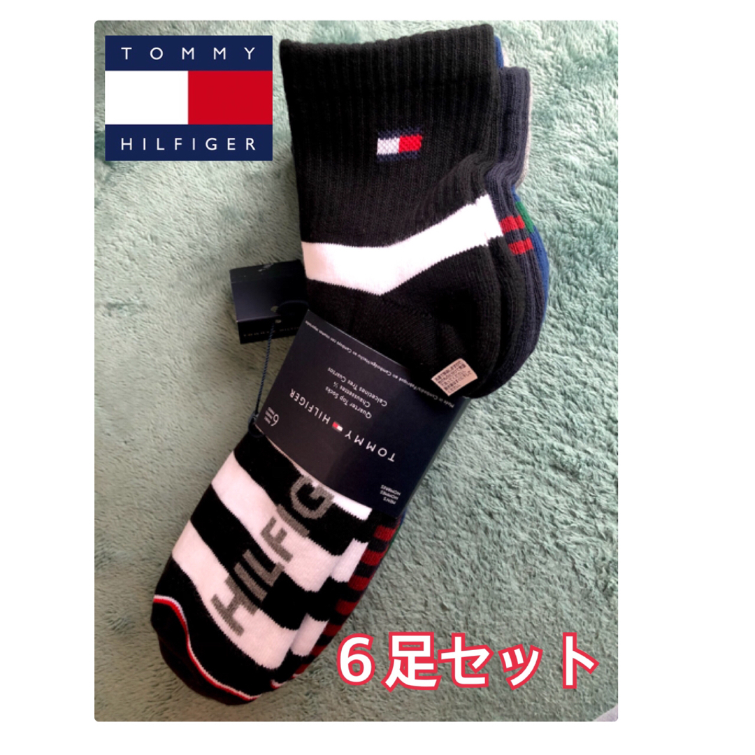 TOMMY HILFIGER(トミーヒルフィガー)のtommy hilfiger メンズソックス　quarter top socks メンズのレッグウェア(ソックス)の商品写真