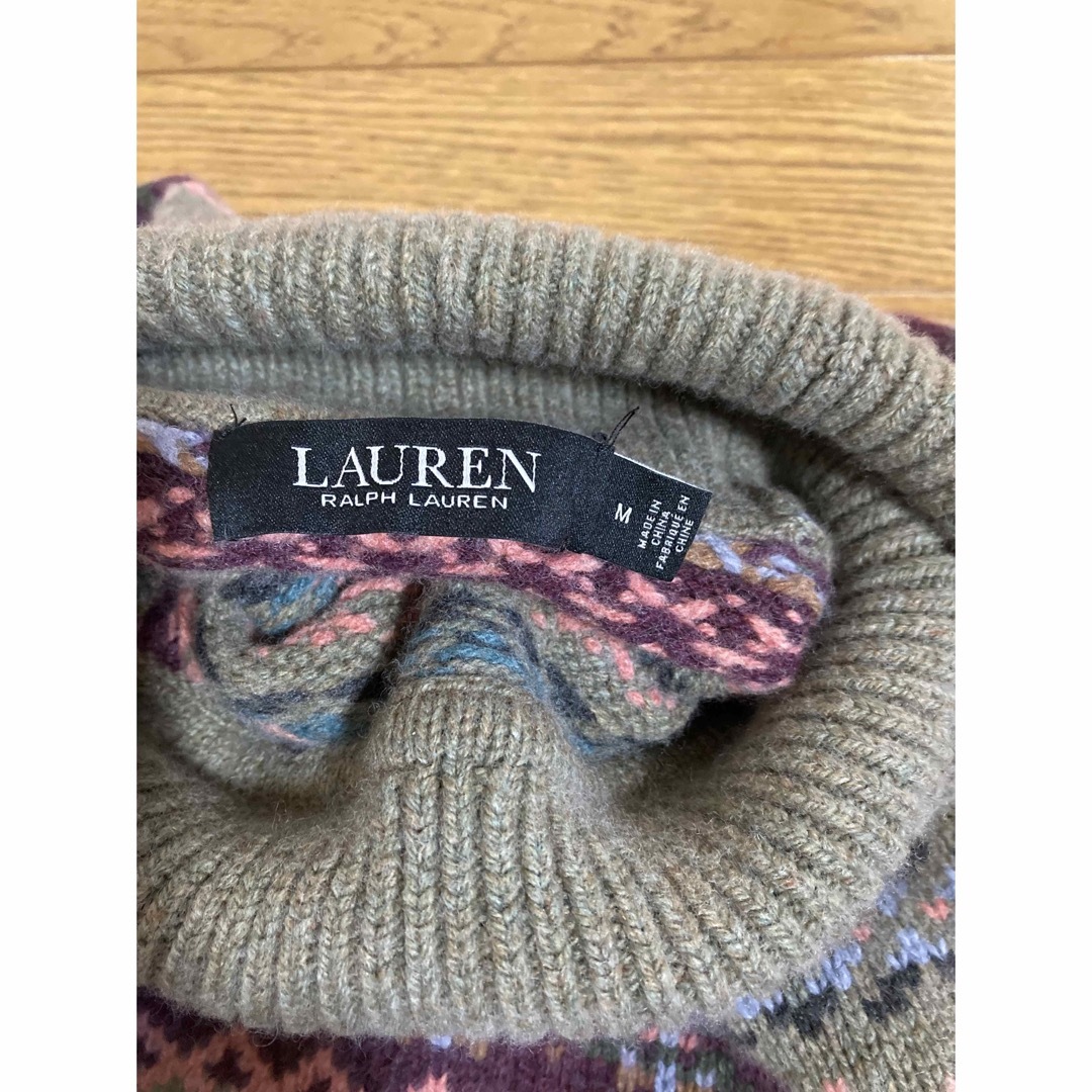 Ralph Lauren(ラルフローレン)のラルフローレン　セーター　ニット　フェアアイル　M レディースのトップス(ニット/セーター)の商品写真