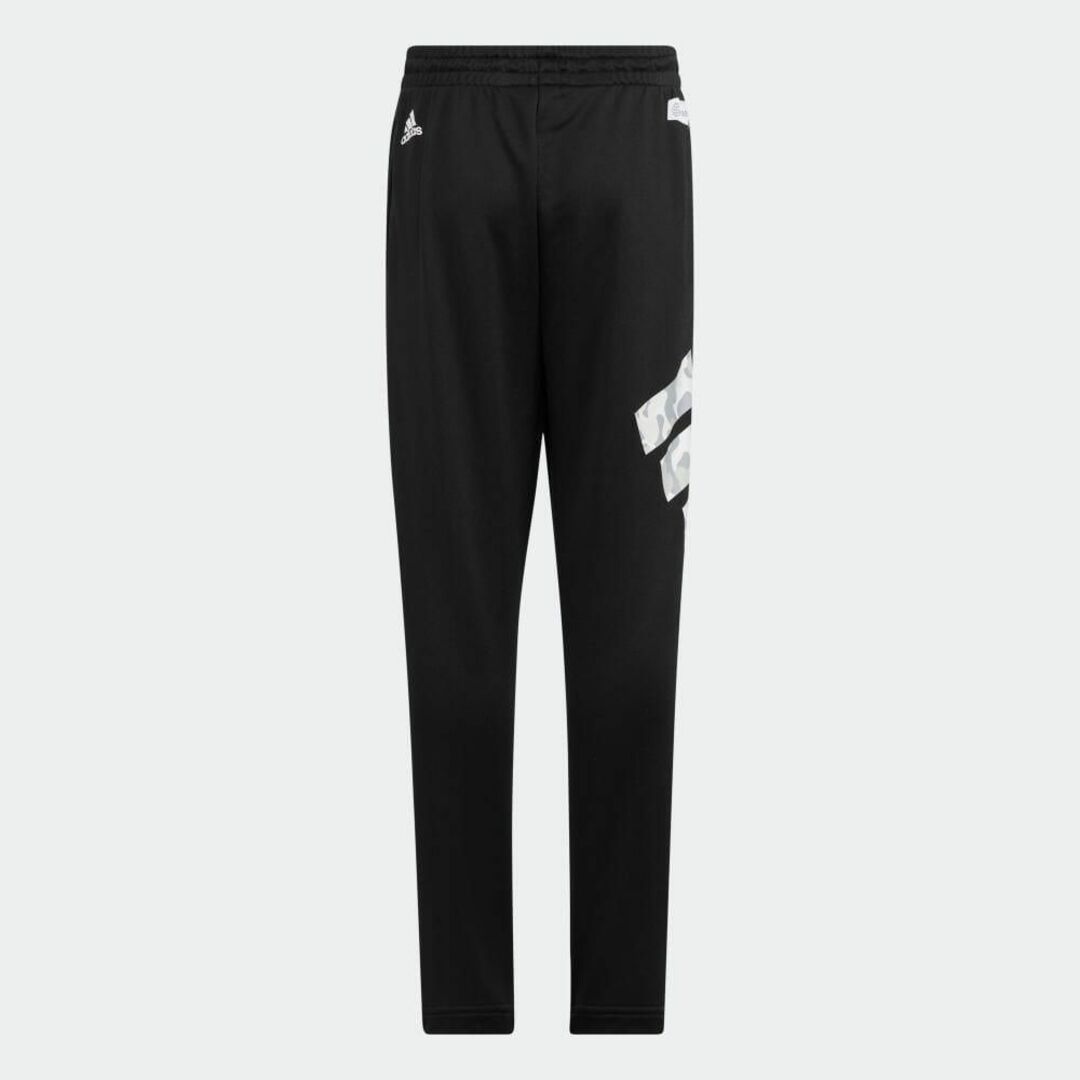 adidas(アディダス)のアディダス　ロゴ パンツ　150cm　ブラック　スエット　ジャージ　キッズ キッズ/ベビー/マタニティのキッズ服男の子用(90cm~)(パンツ/スパッツ)の商品写真