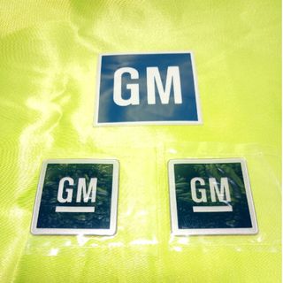 GM　ゼネラルモーターズ　エンブレムステッカー(車外アクセサリ)