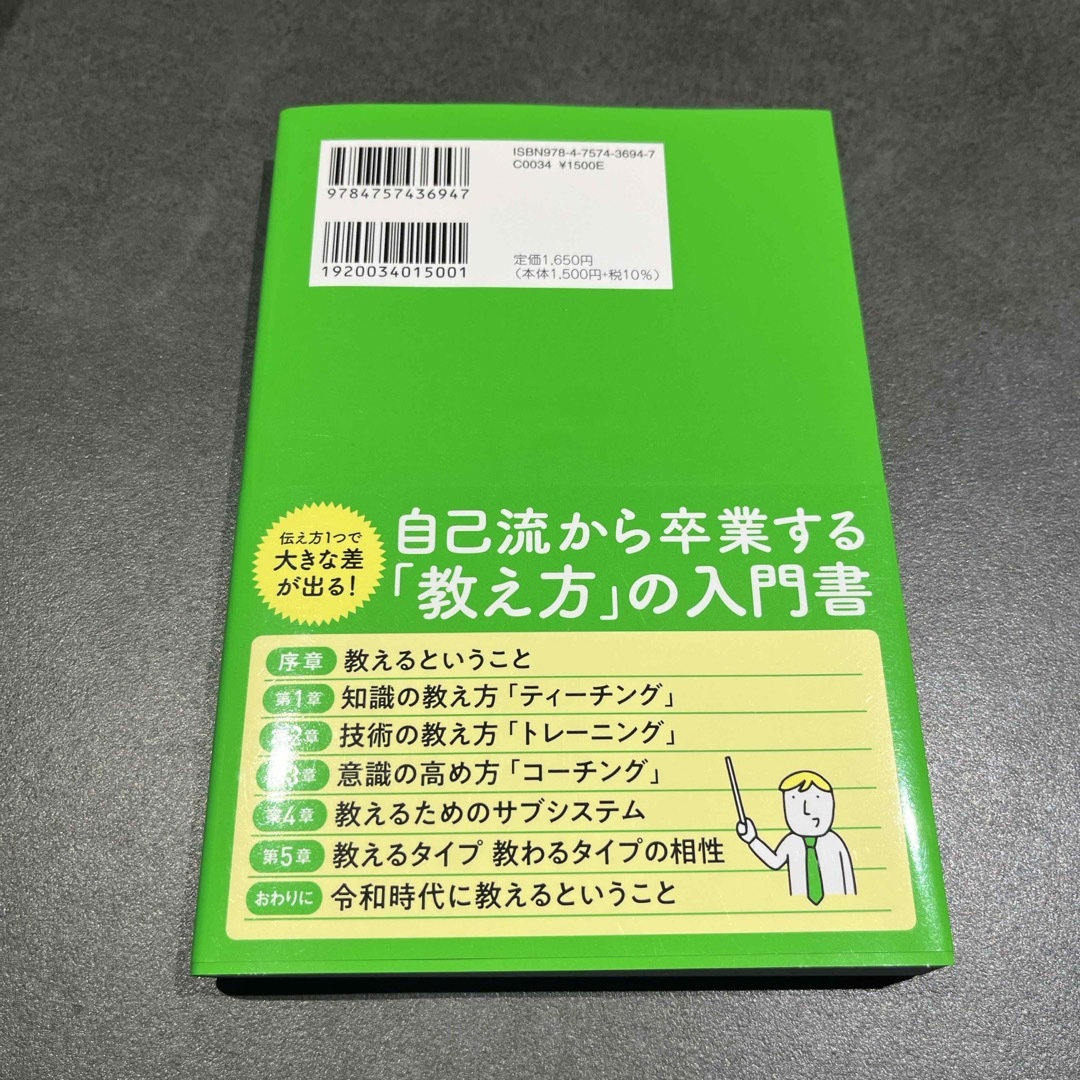 仕事を教えることになったら読む本 エンタメ/ホビーの本(ビジネス/経済)の商品写真