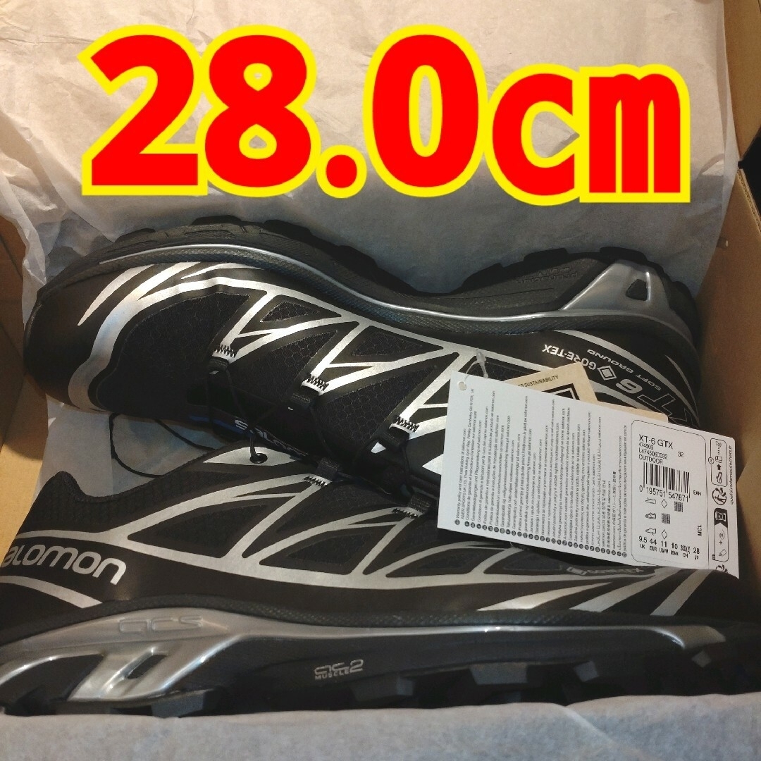 SALOMON(サロモン)の【28.0cm/US10】新品未使用 Salomon XT-6 GORE-TEX メンズの靴/シューズ(スニーカー)の商品写真