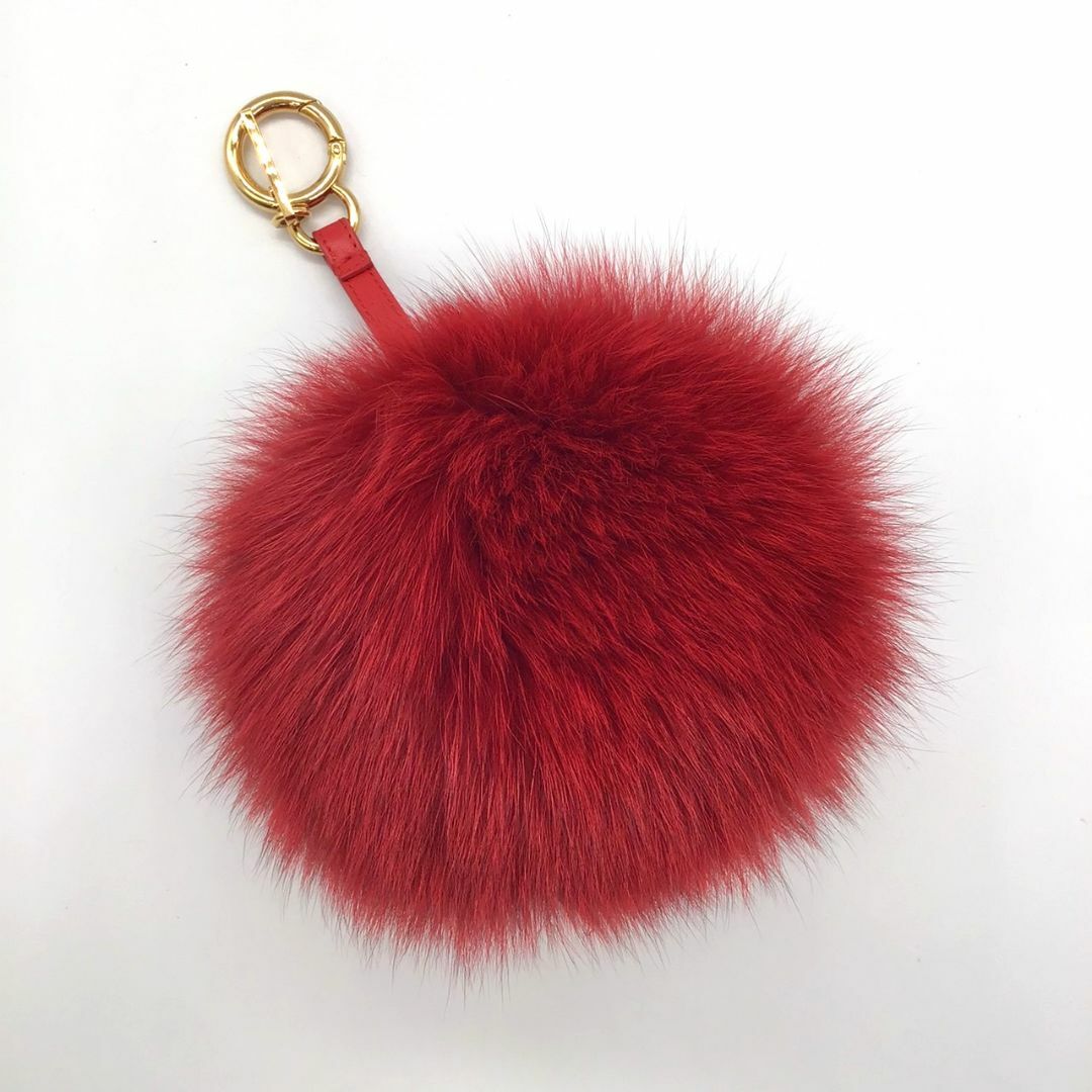 FENDI - 【新品同様】FENDI フェンディ ポンポンチャーム バッグ FENDI - 【新品同様】FENDI フェンディ ポンポンチャーム バッグ
