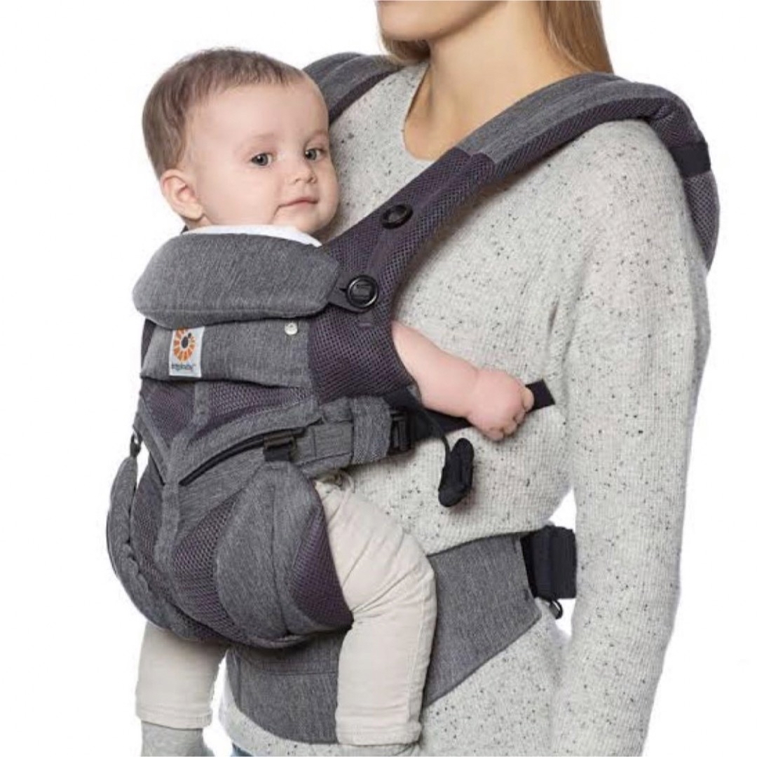 Ergobaby(エルゴベビー)の抱っこひも エルゴ オムニ360 クールエア クラシックウィーブ キッズ/ベビー/マタニティの外出/移動用品(抱っこひも/おんぶひも)の商品写真