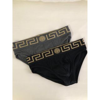 ヴェルサーチ(VERSACE)の【在庫処分/Versace】ブリーフパンツ グレー単体 新品未使用品(その他)