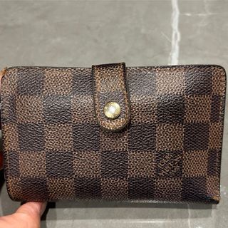 ルイヴィトン(LOUIS VUITTON)のルイヴィトン　ダミエ　がま口財布(財布)