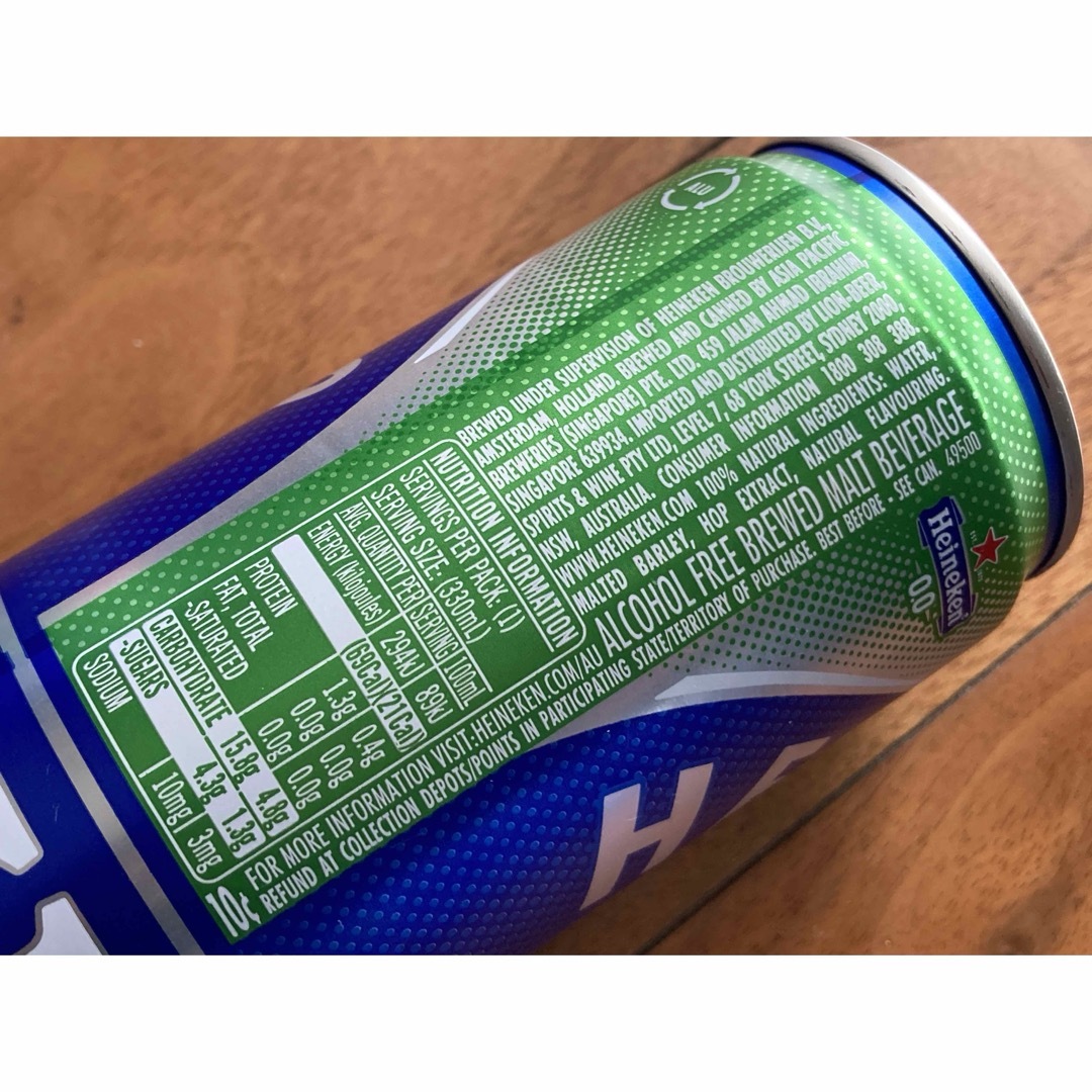 ハイネケン Heineken 0.0 ノンアルコール　ビール　4本 食品/飲料/酒の酒(ビール)の商品写真