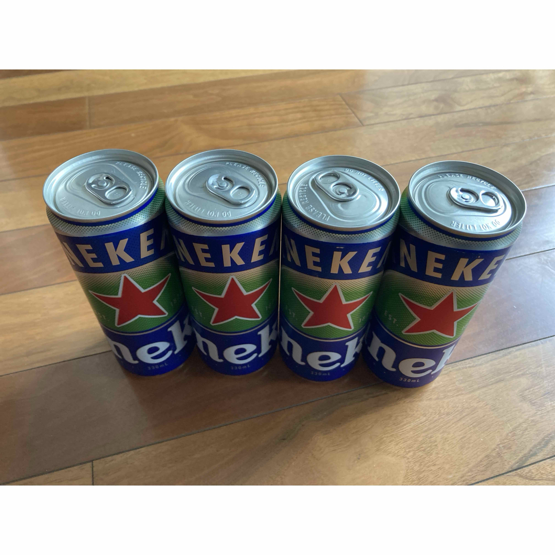 ハイネケン Heineken 0.0 ノンアルコール　ビール　4本 食品/飲料/酒の酒(ビール)の商品写真