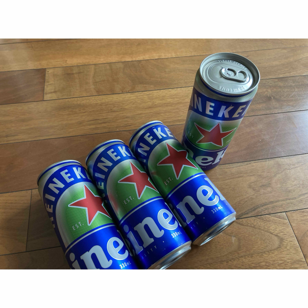 ハイネケン Heineken 0.0 ノンアルコール　ビール　4本 食品/飲料/酒の酒(ビール)の商品写真