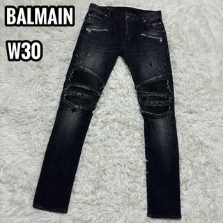 BALMAIN - 【新品大特価/定価19.4万円】BALMAIN バイカー パネル ...