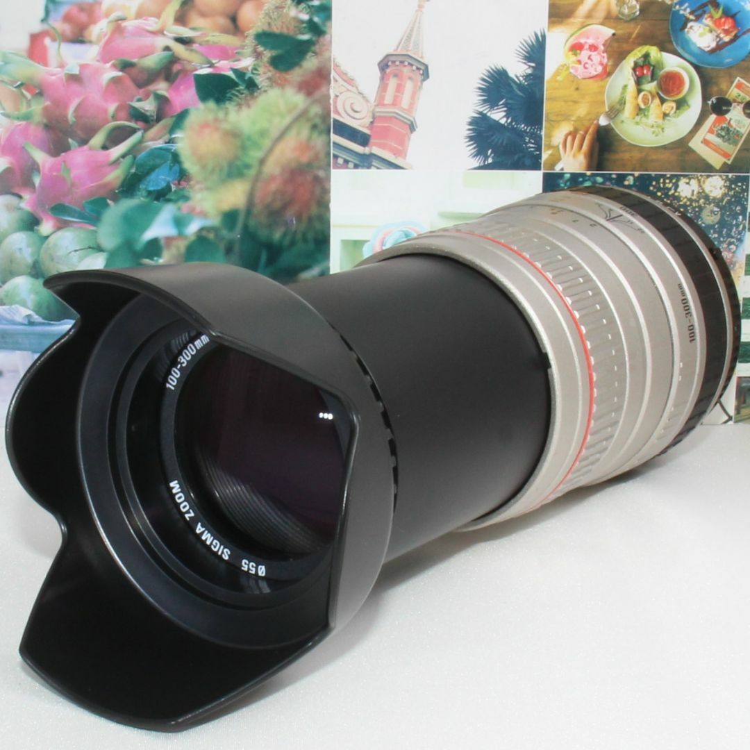 SIGMA(シグマ)の❤️憧れのド迫力の超望遠❤️シグマ 100-300mm ペンタックス用❤️ スマホ/家電/カメラのカメラ(デジタル一眼)の商品写真