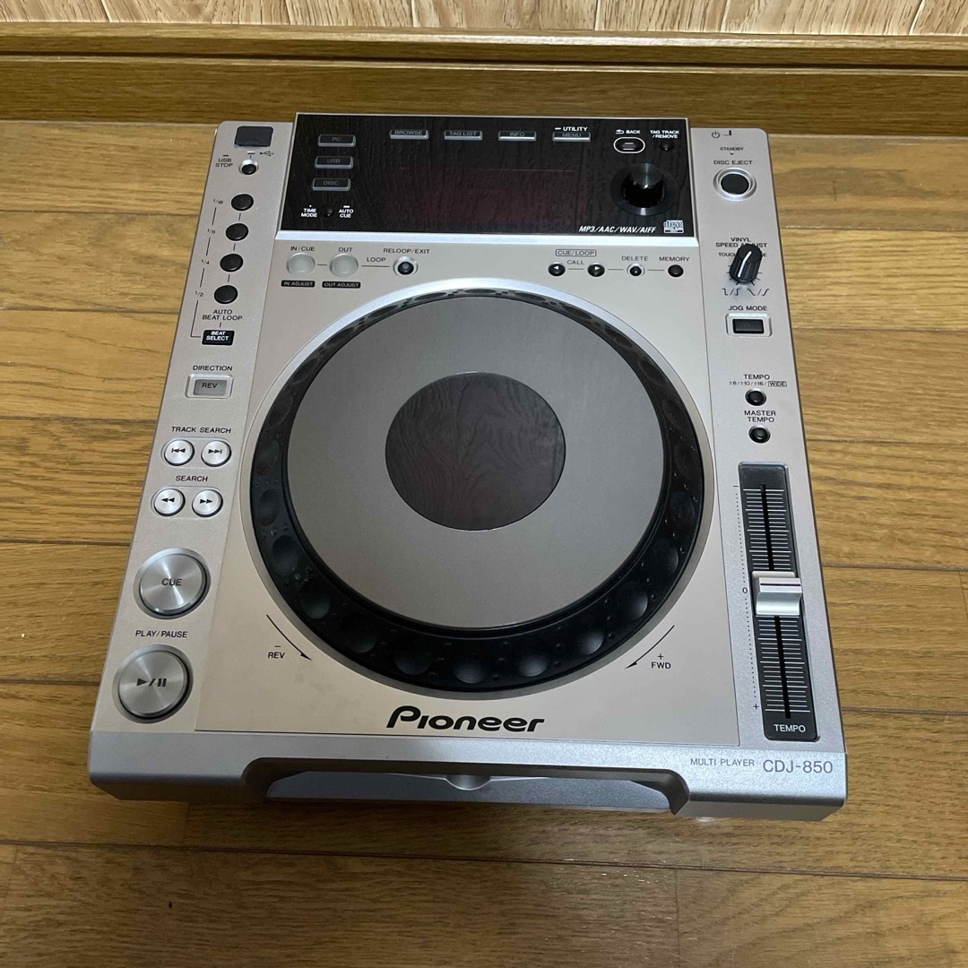 Pioneer(パイオニア)のCDJ850 動作未確認 楽器のDJ機器(CDJ)の商品写真