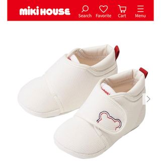 ミキハウス(mikihouse)のミキハウス　クマステッチプレシューズ　12cm(スニーカー)