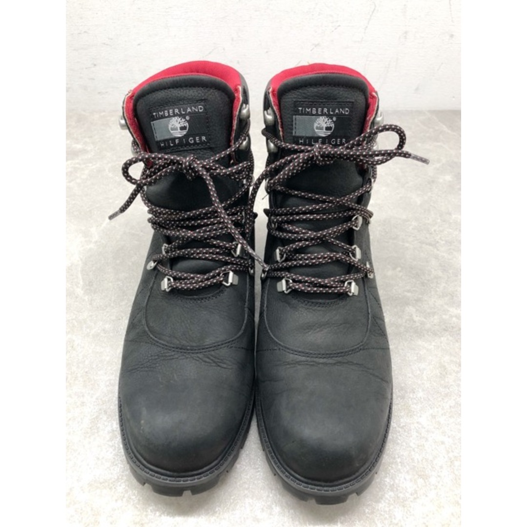 Timberland(ティンバーランド) Tommy Hilfiger コラボ トミーヒルフィガー ブーツ US 9W 27cm ブラック  【B0322-007】