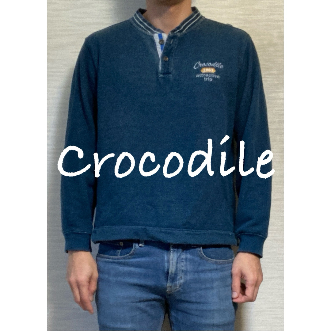 Crocodile(クロコダイル)の【Crocodile 】Long Sleeve/M メンズのトップス(Tシャツ/カットソー(七分/長袖))の商品写真
