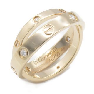 カルティエ(Cartier)のカルティエ ビーラブ 6Pダイヤ リング リング・指輪(リング(指輪))