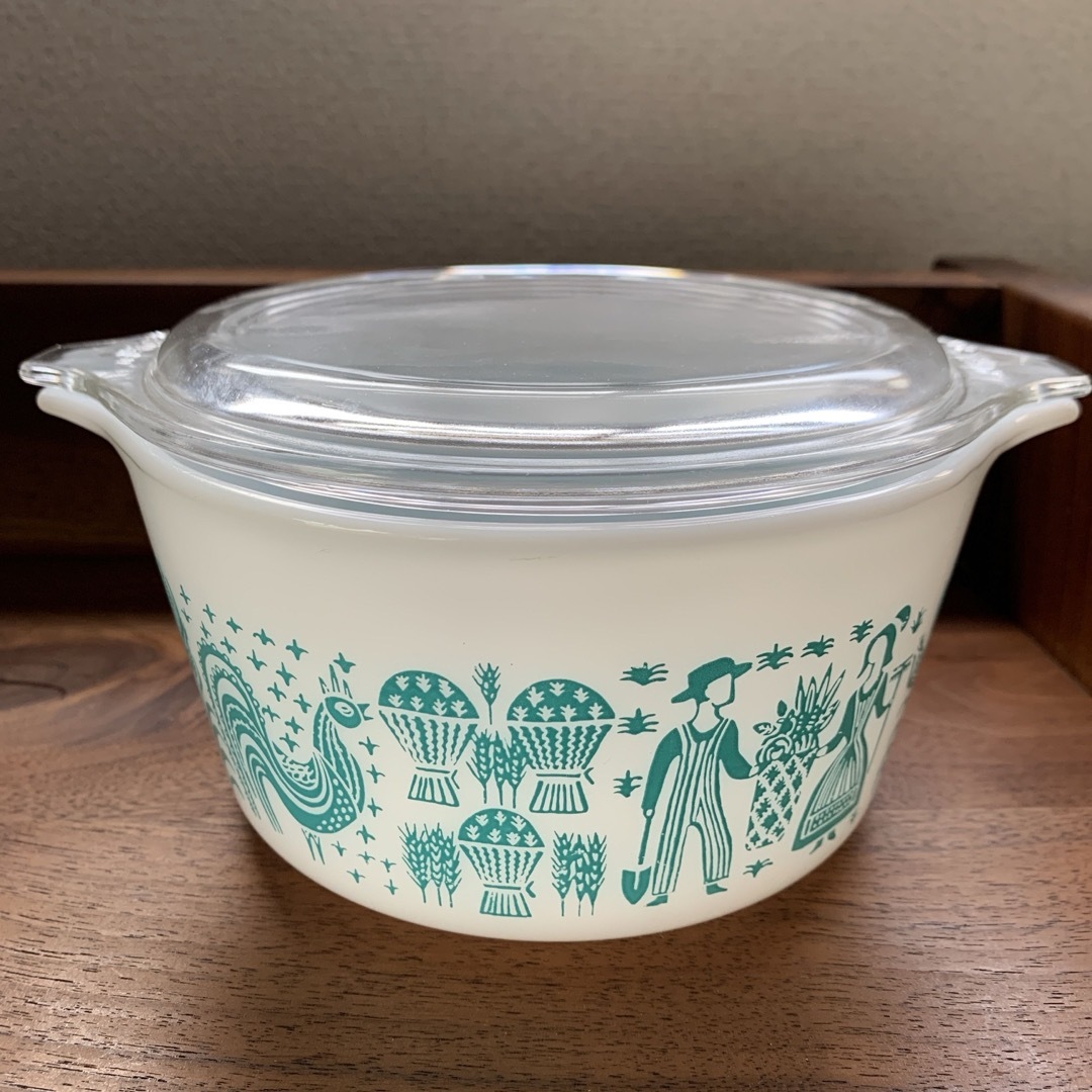 Pyrex(パイレックス)のパイレックス　バタープリント インテリア/住まい/日用品のキッチン/食器(容器)の商品写真