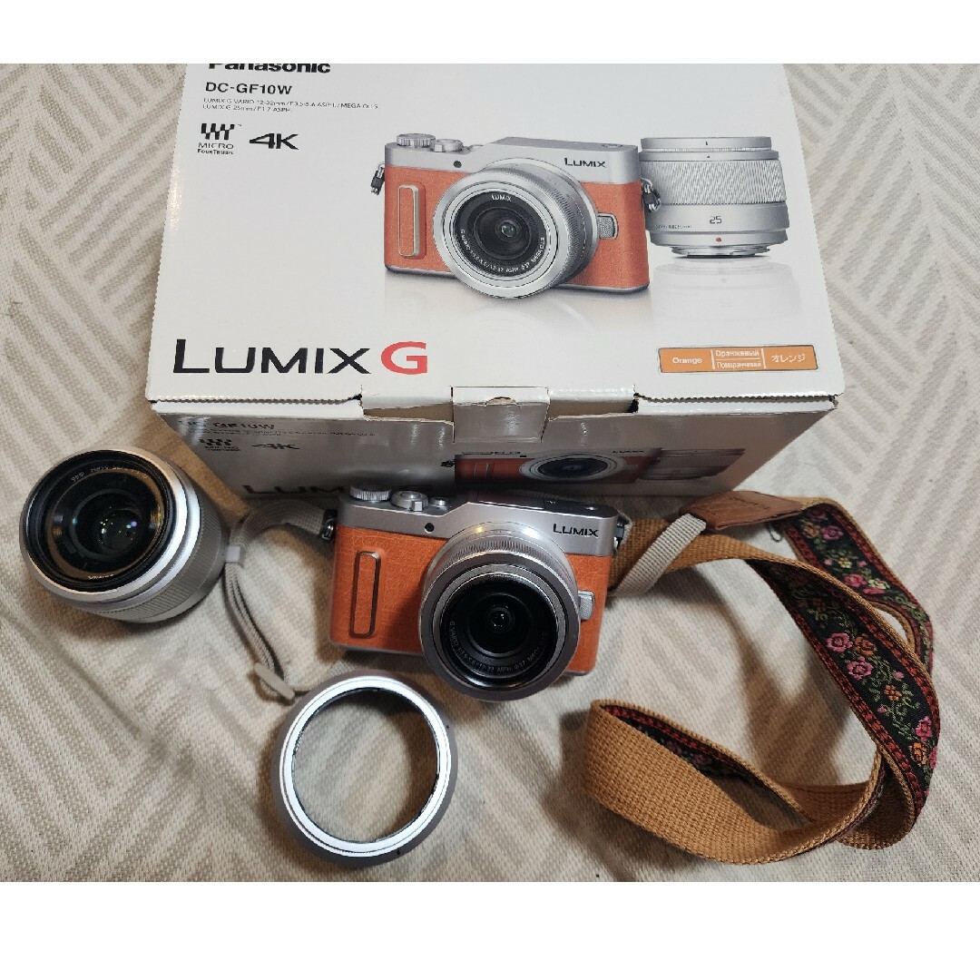 Panasonic  デジタルカメラ LUMIX DC-GF10 DC-GF10 スマホ/家電/カメラのカメラ(ミラーレス一眼)の商品写真