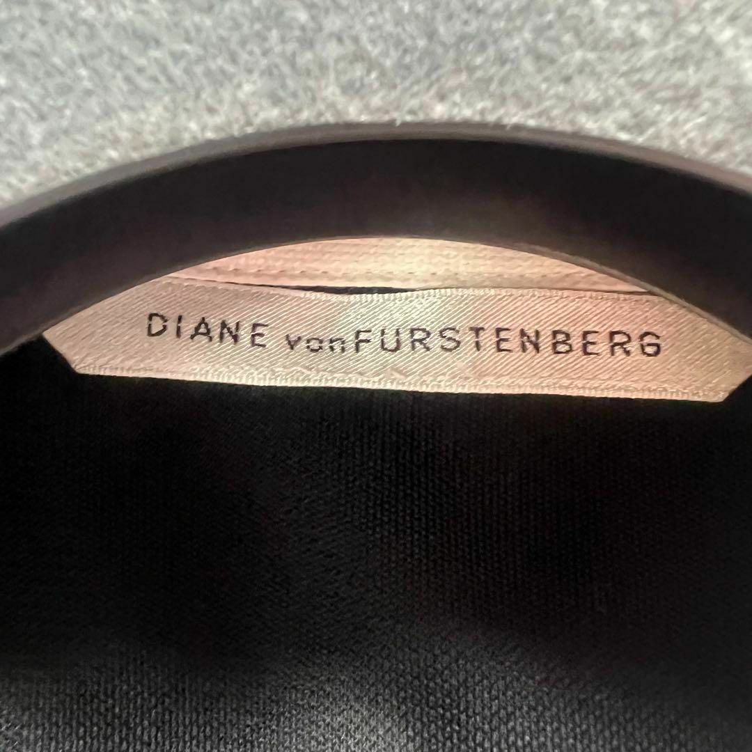 DIANE von FURSTENBERG(ダイアンフォンファステンバーグ)の【良品】DIANEvon FURSTENBERG バイカラーロングワンピース 4 レディースのワンピース(ロングワンピース/マキシワンピース)の商品写真