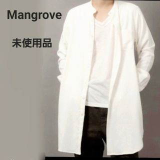 マングローブ(Mangrove)のマングローブ ノーカラー ロングシャツ(シャツ)