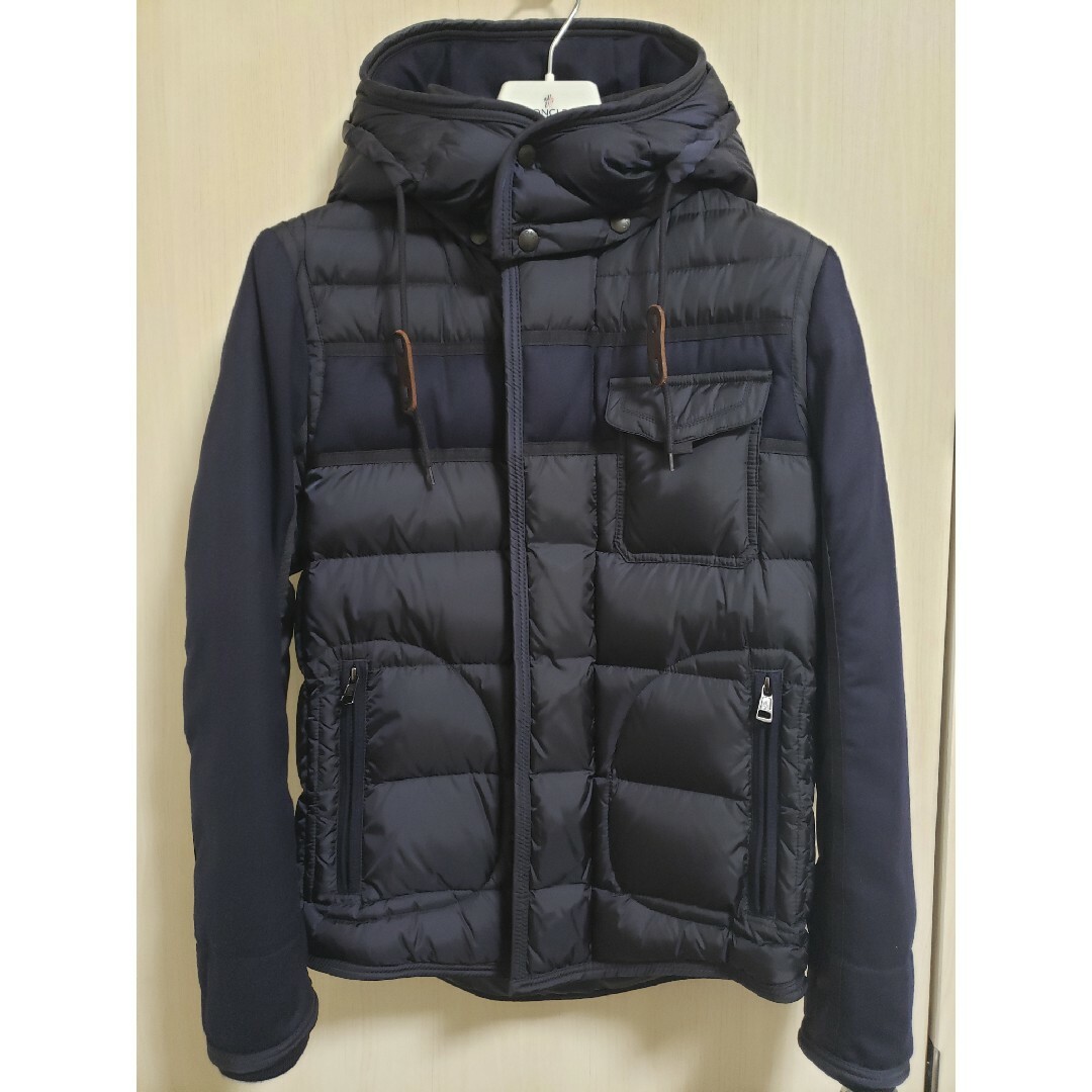 MONCLER(モンクレール)のMONCLER　Ryan　サイズ0　ダウンジャケット　ネイビー　正規品 メンズのジャケット/アウター(ダウンジャケット)の商品写真