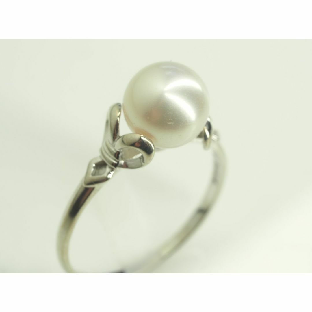 MIKIMOTO(ミキモト)の◆MIKIMOTO　ミキモト　極上良質天然アコヤ本真珠リング　K14WG パール レディースのアクセサリー(リング(指輪))の商品写真