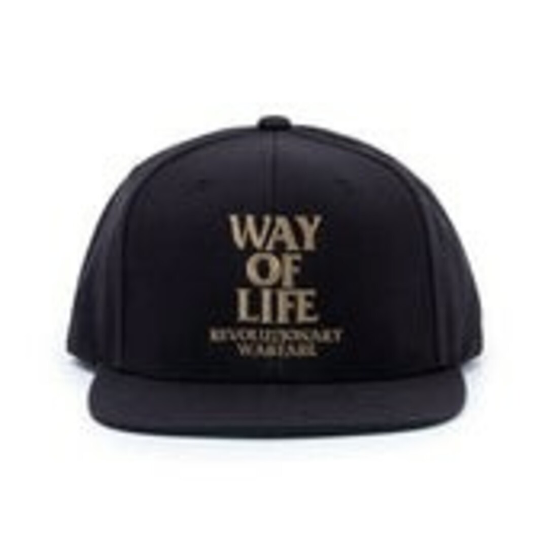 【新品未開封】EMBROIDERY CAP  BLACK x ASH GOLD