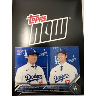 【山本由伸 大谷翔平】topps Now ドジャース入団会見　20枚　未開封エンジェルス