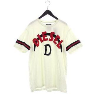 ディーゼル(DIESEL)のDIESEL Tシャツ M T-JOE-AR T-SHIRT 半袖 ホワイト(Tシャツ/カットソー(半袖/袖なし))