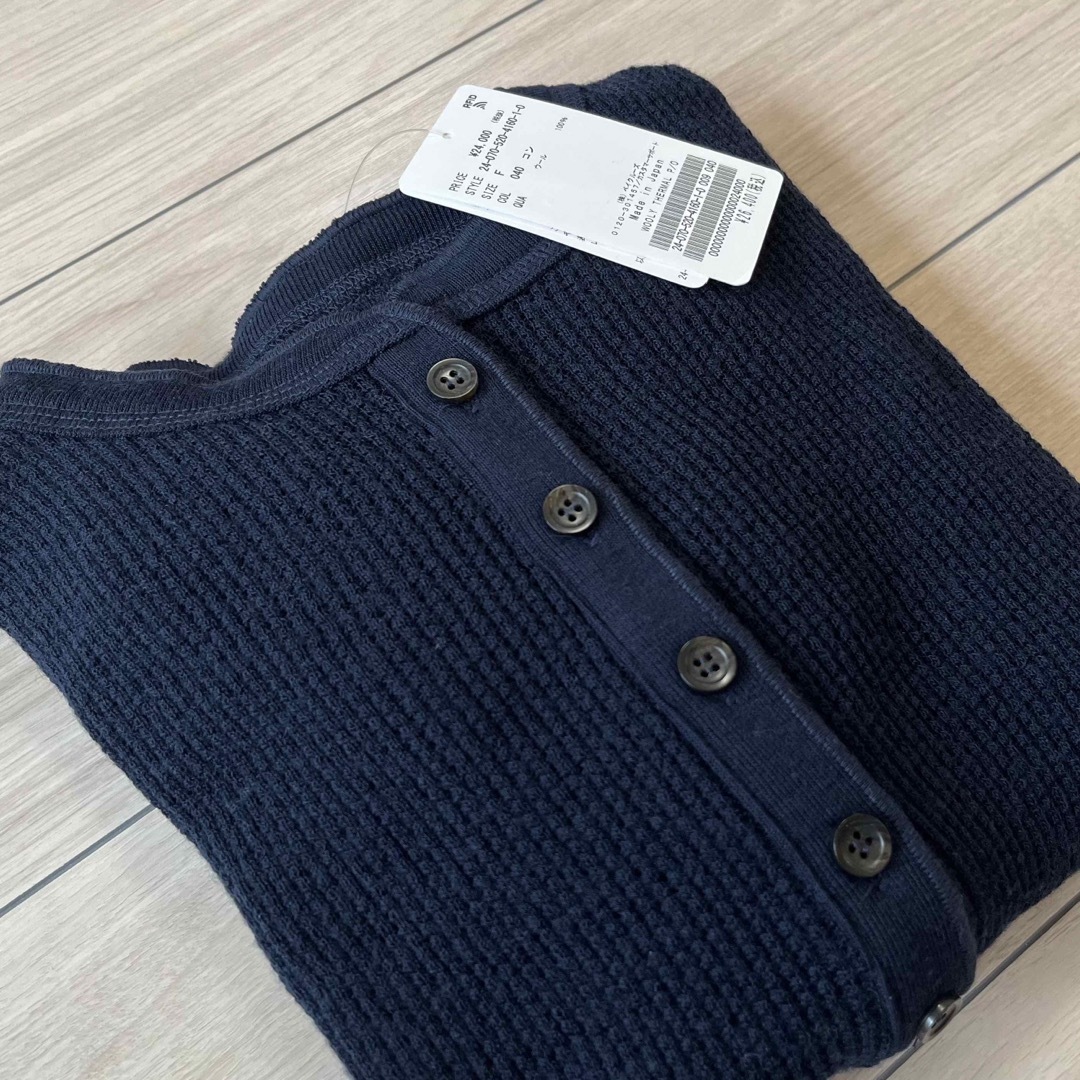 L'Appartement DEUXIEME CLASSE(アパルトモンドゥーズィエムクラス)のはるつよ様専用　新品試着のみネイビー WOOLY THERMAL プルオーバー レディースのトップス(ニット/セーター)の商品写真