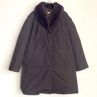 エディーバウアー(Eddie Bauer)の80s eddie bauer ダウン ボア襟 コート vintage ギャング(ダウンコート)