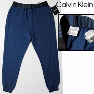 カルバンクライン(Calvin Klein)の新品 カルバンクライン ウエストロゴ 薄手スウェットパンツMサイズ W78‐86(その他)