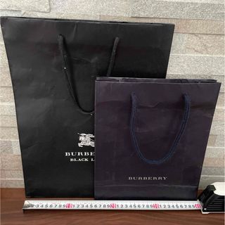 バーバリーブラックレーベル(BURBERRY BLACK LABEL)のバーバリー　紙袋　ショッパー　ギフト　ラッピング　ポイント　ショップ袋(印刷物)