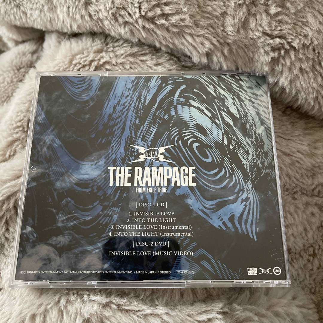 THE RAMPAGE(ザランページ)のINVISIBLE　LOVE（DVD付） エンタメ/ホビーのCD(ポップス/ロック(邦楽))の商品写真