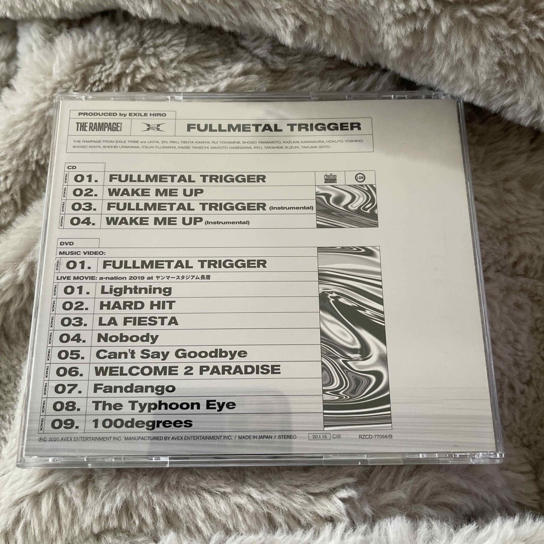 THE RAMPAGE(ザランページ)のFULLMETAL　TRIGGER（DVD付） エンタメ/ホビーのCD(ポップス/ロック(邦楽))の商品写真