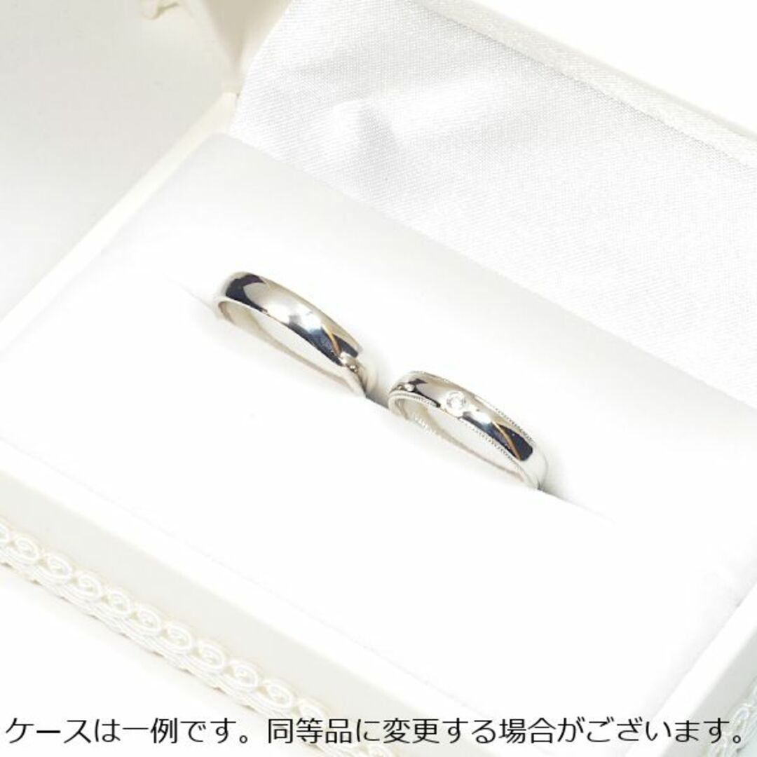 結婚指輪 Ptマリッジリング 男性用 3.8mm つけ心地◎ MM015M メンズのアクセサリー(リング(指輪))の商品写真