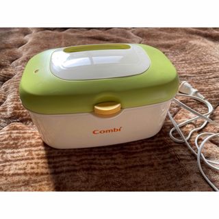 コンビ(combi)のクイックウォーマー フレッシュグリーン(1個)(ベビーおしりふき)