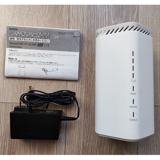 エヌイーシー(NEC)のSpeed Wi-Fi HOME 5G L12(PC周辺機器)