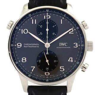 インターナショナルウォッチカンパニー(IWC)のIWC ポルトギーゼクロノラトラパンテ ブティック･ルー･ド･ラペ LTD IW371216 SS 手巻(腕時計(アナログ))