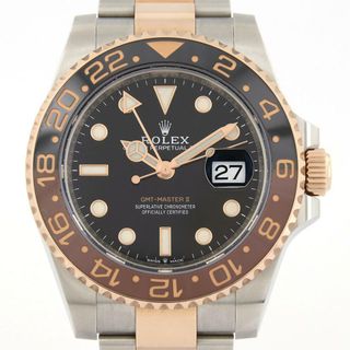 ロレックス(ROLEX)のロレックス GMTマスターⅡ 126711CHNR SSxPG 自動巻 ランダム番(腕時計(アナログ))