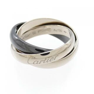 カルティエ(Cartier)のカルティエ トリニティ ブラック＆ホワイト リング(リング(指輪))