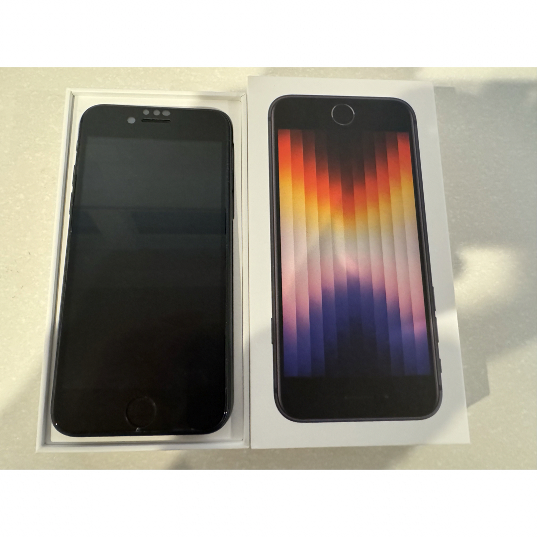 iPhonnSE【良品】iPhone SE 第3世代　128G ミッドナイト
