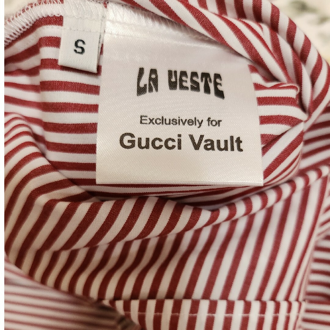 GUCCI Vault x LA VESTE フリルブラウス